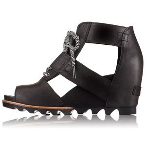 Sorel Joanie lace up wedge sandals